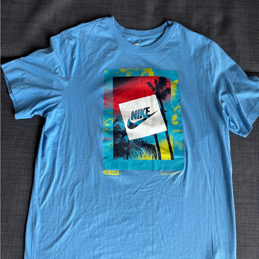 Nike Tropical Blue Short Sleeve Tee